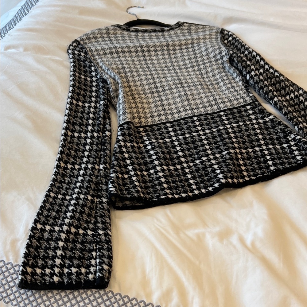 BStylish Houndstooth Jacket - image 6
